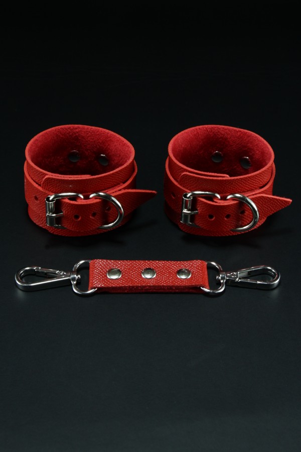 Erobee BDSM Set 13 Parça Vegan Deri Origin Serisi - Kırmızı 
