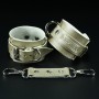 Erobee Bondage Kelepçe | BDSM Cuff Vegan Deri Origin Serisi -Gold 