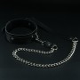 Erobee BDSM Tasma | Choker Premium Vegan Deri Origin Serisi - Siyah