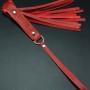 Erobee Bdsm Kırbaç | Vajinal Flogger Premium Vegan Deri Origin Serisi - Kırmızı 