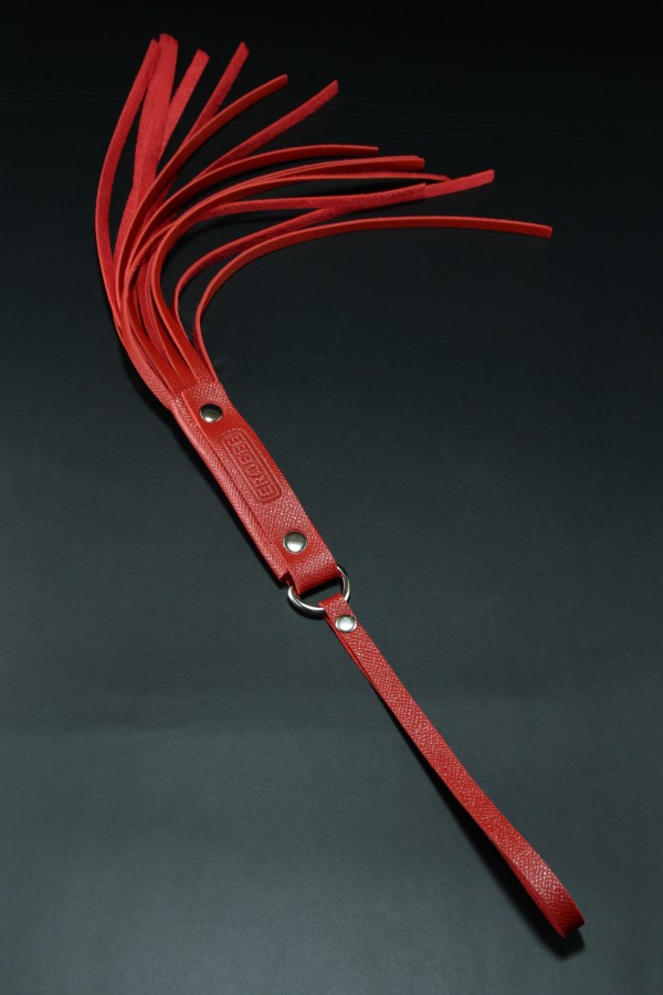 Erobee Bdsm Kırbaç | Vajinal Flogger Premium Vegan Deri Origin Serisi - Kırmızı Erobee Bdsm Kırbaç | Vajinal Flogger Premium Vegan Deri Origin Serisi - Kırmızı