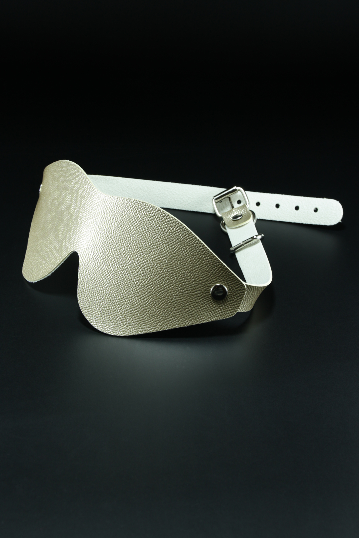 Erobee Fantazi Tasması & Zincirli Choker | Premium Vegan Deri Origin Serisi - Gold
