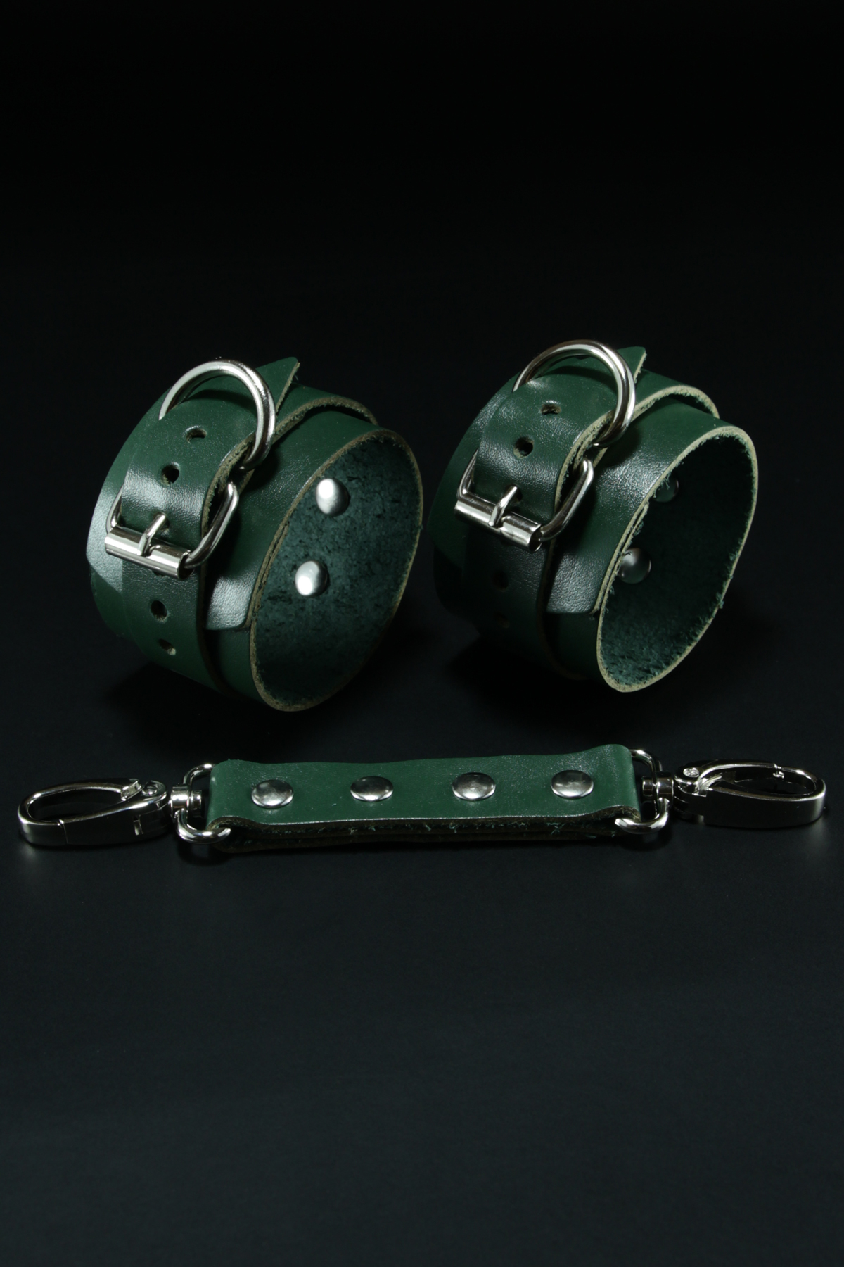 Erobee Hakiki Deri Kelepçe | BDSM Cuff Origin Optima Serisi - Yeşil Erobee Hakiki Deri Kelepçe | BDSM Cuff Origin Optima Serisi - Yeşil