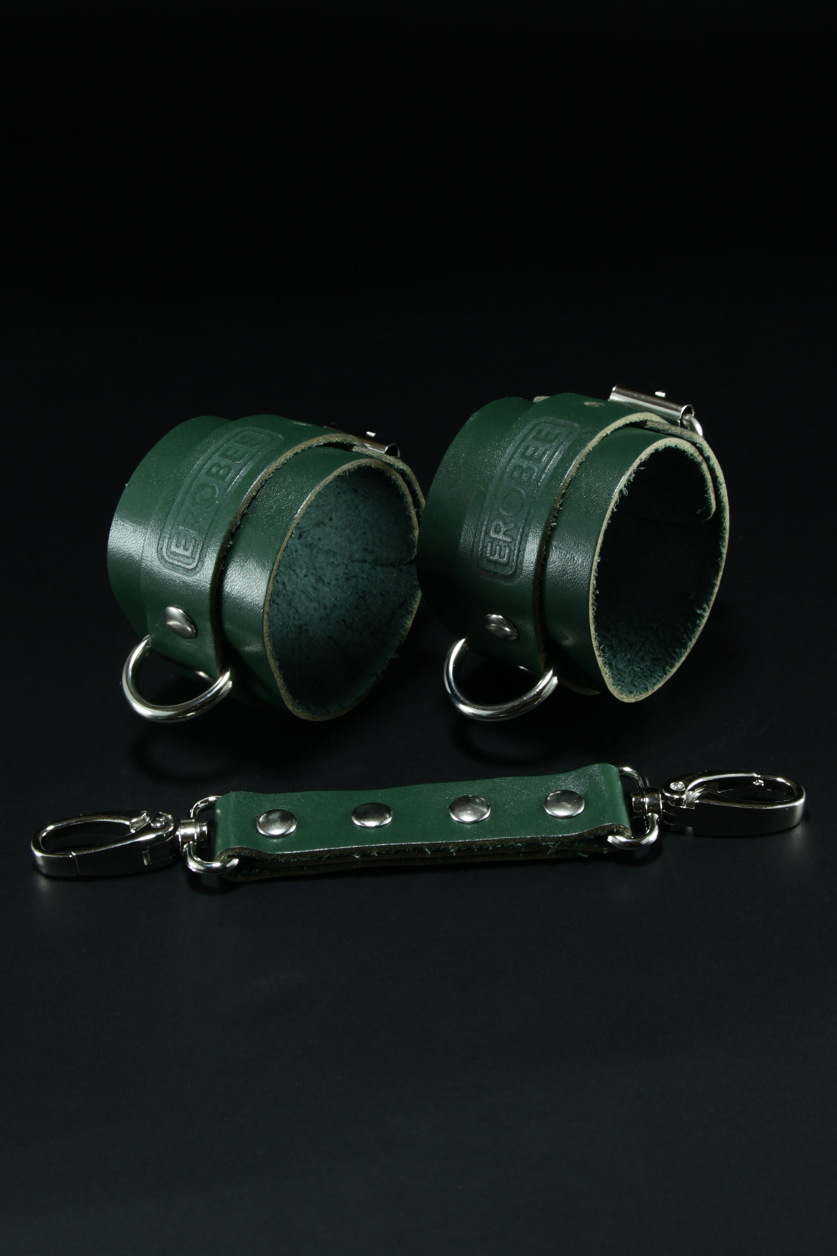 Erobee Hakiki Deri Kelepçe | BDSM Cuff Origin Optima Serisi - Yeşil Erobee Hakiki Deri Kelepçe | BDSM Cuff Origin Optima Serisi - Yeşil
