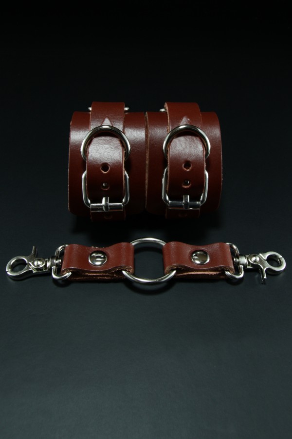 Erobee Hakiki Deri Kelepçe | Profesyonel BDSM Cuff Origin Serisi - Taba Erobee Hakiki Deri Kelepçe | Profesyonel BDSM Cuff Origin Serisi - Taba