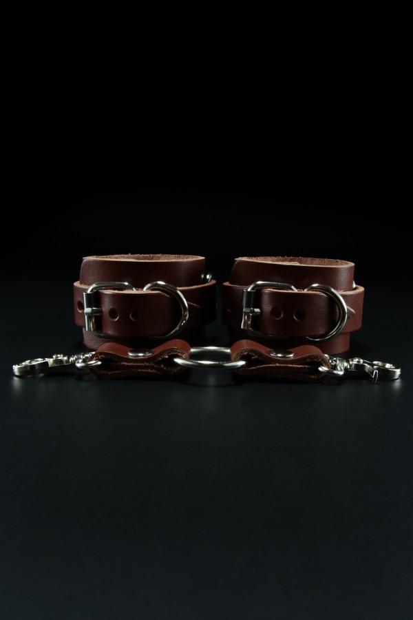 Erobee Hakiki Deri Kelepçe | Profesyonel BDSM Cuff Origin Serisi - Taba Erobee Hakiki Deri Kelepçe | Profesyonel BDSM Cuff Origin Serisi - Taba