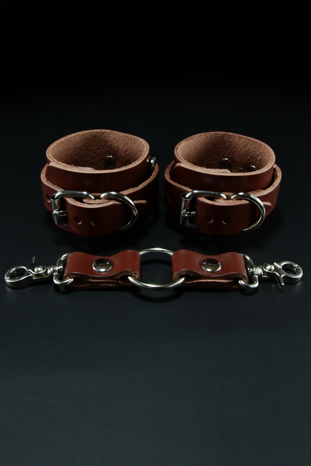 Erobee Hakiki Deri Kelepçe | Profesyonel BDSM Cuff Origin Serisi - Taba Erobee Hakiki Deri Kelepçe | Profesyonel BDSM Cuff Origin Serisi - Taba
