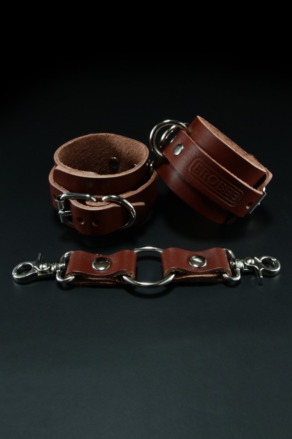 Erobee Hakiki Deri Kelepçe | Profesyonel BDSM Cuff Origin Serisi - Taba Erobee Hakiki Deri Kelepçe | Profesyonel BDSM Cuff Origin Serisi - Taba