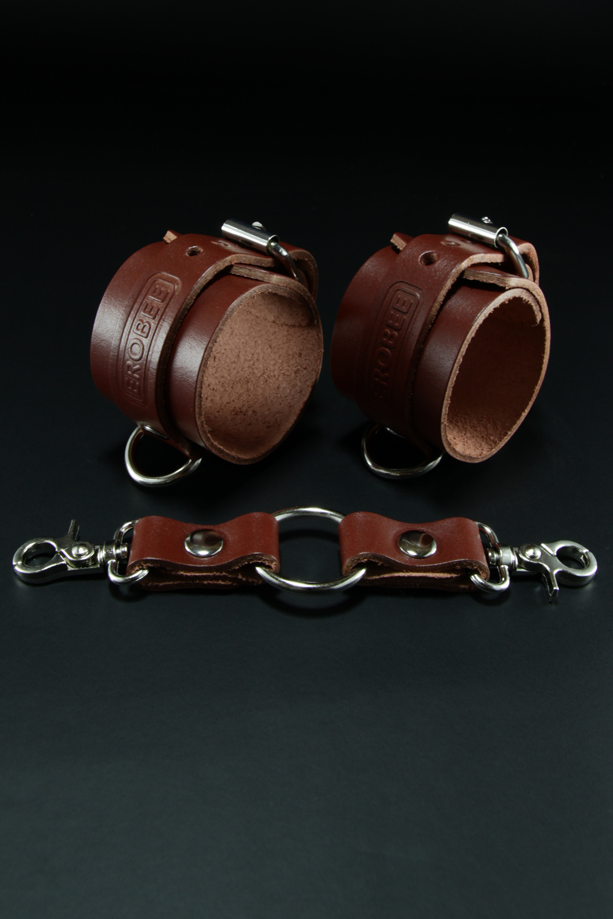 Erobee Hakiki Deri Kelepçe | Profesyonel BDSM Cuff Origin Serisi - Taba Erobee Hakiki Deri Kelepçe | Profesyonel BDSM Cuff Origin Serisi - Taba