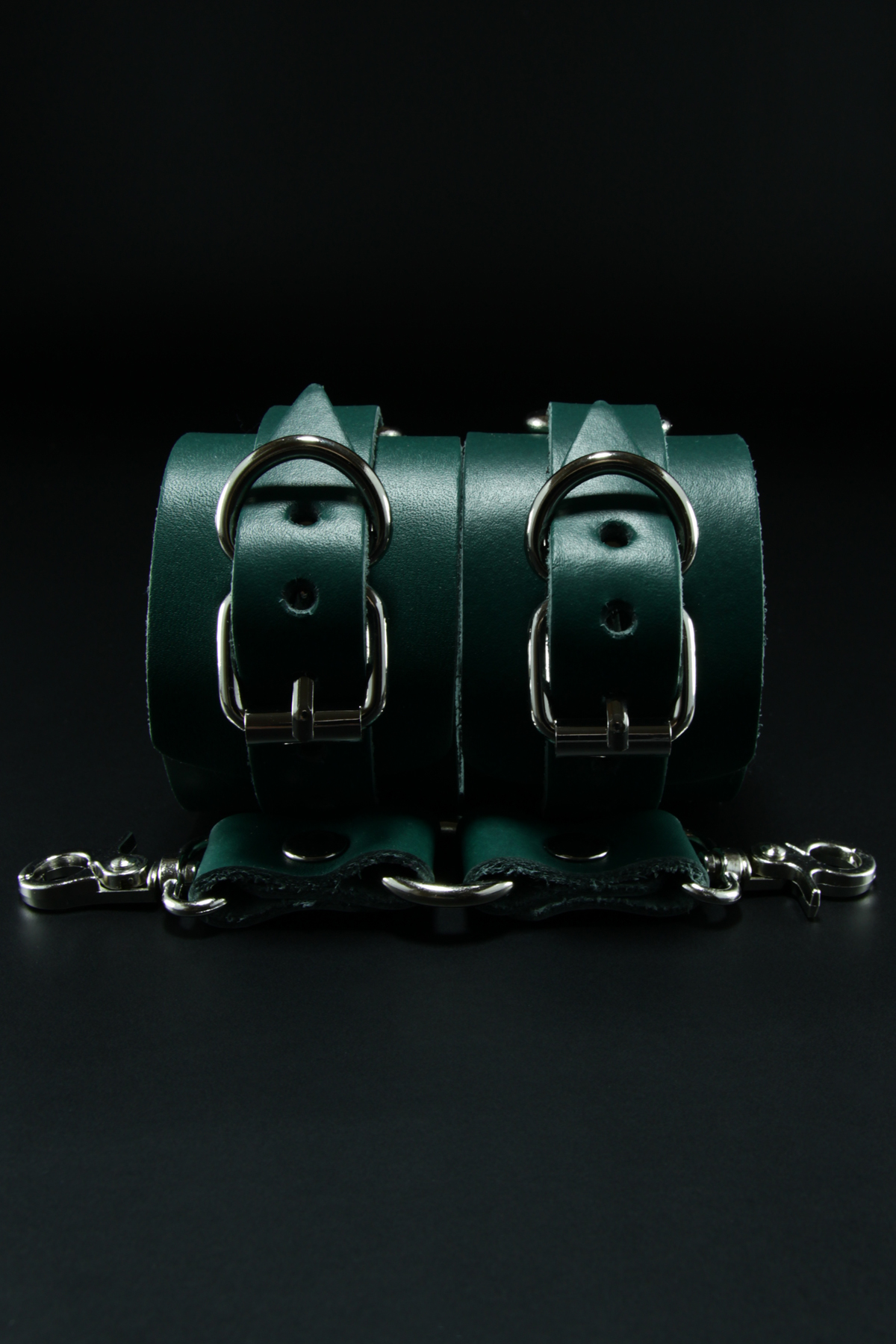 Erobee Hakiki Deri BDSM Ayak Kelepçesi | Fantazi Ayak Kelepçesi Origin Serisi - Yeşil