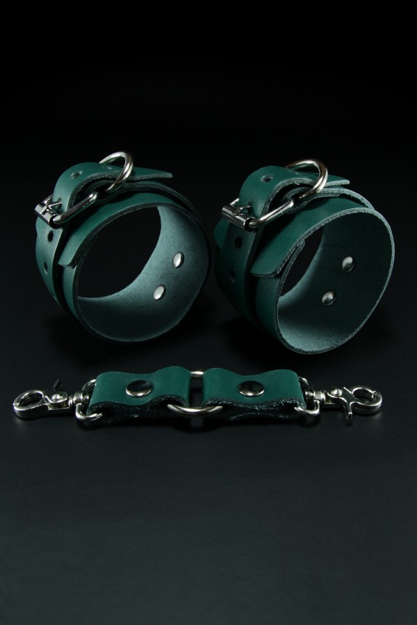 Erobee Hakiki Deri BDSM Ayak Kelepçesi | Fantazi Ayak Kelepçesi Origin Serisi - Yeşil Erobee Hakiki Deri BDSM Ayak Kelepçesi | Fantazi Ayak Kelepçesi Origin Serisi - Yeşil