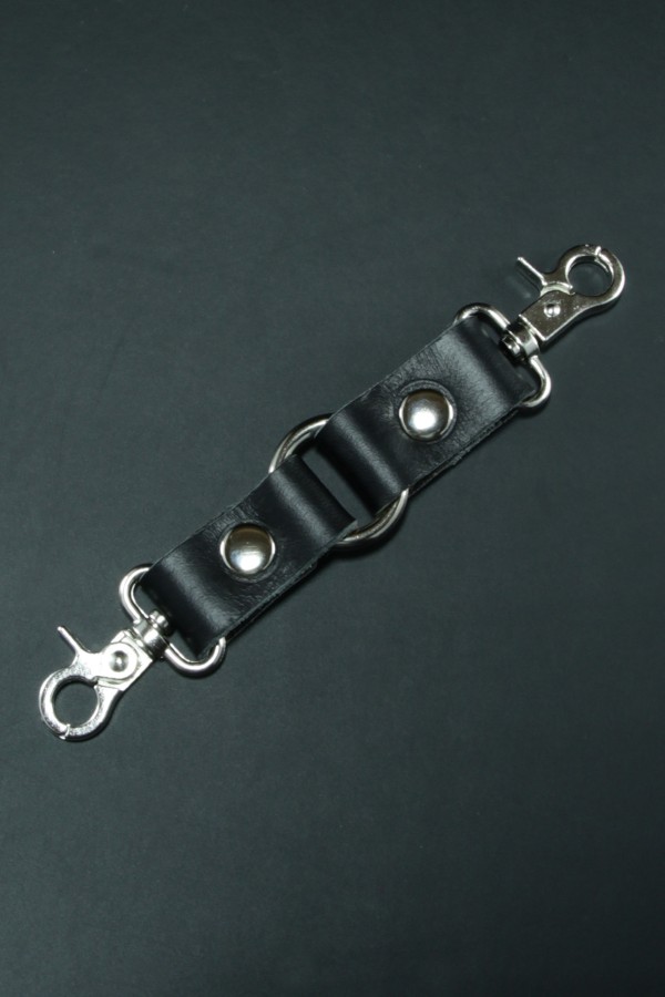 Erobee Hakiki Deri Kelepçe | Profesyonel BDSM Cuff Origin Serisi - Siyah