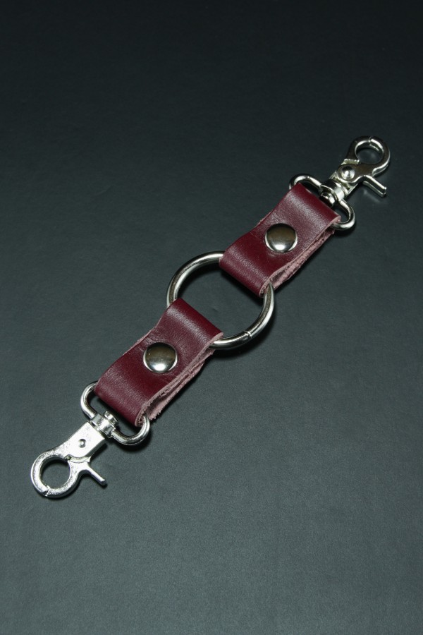 Erobee Hakiki Deri Kelepçe | Profesyonel BDSM Cuff Origin Serisi - Kahve
