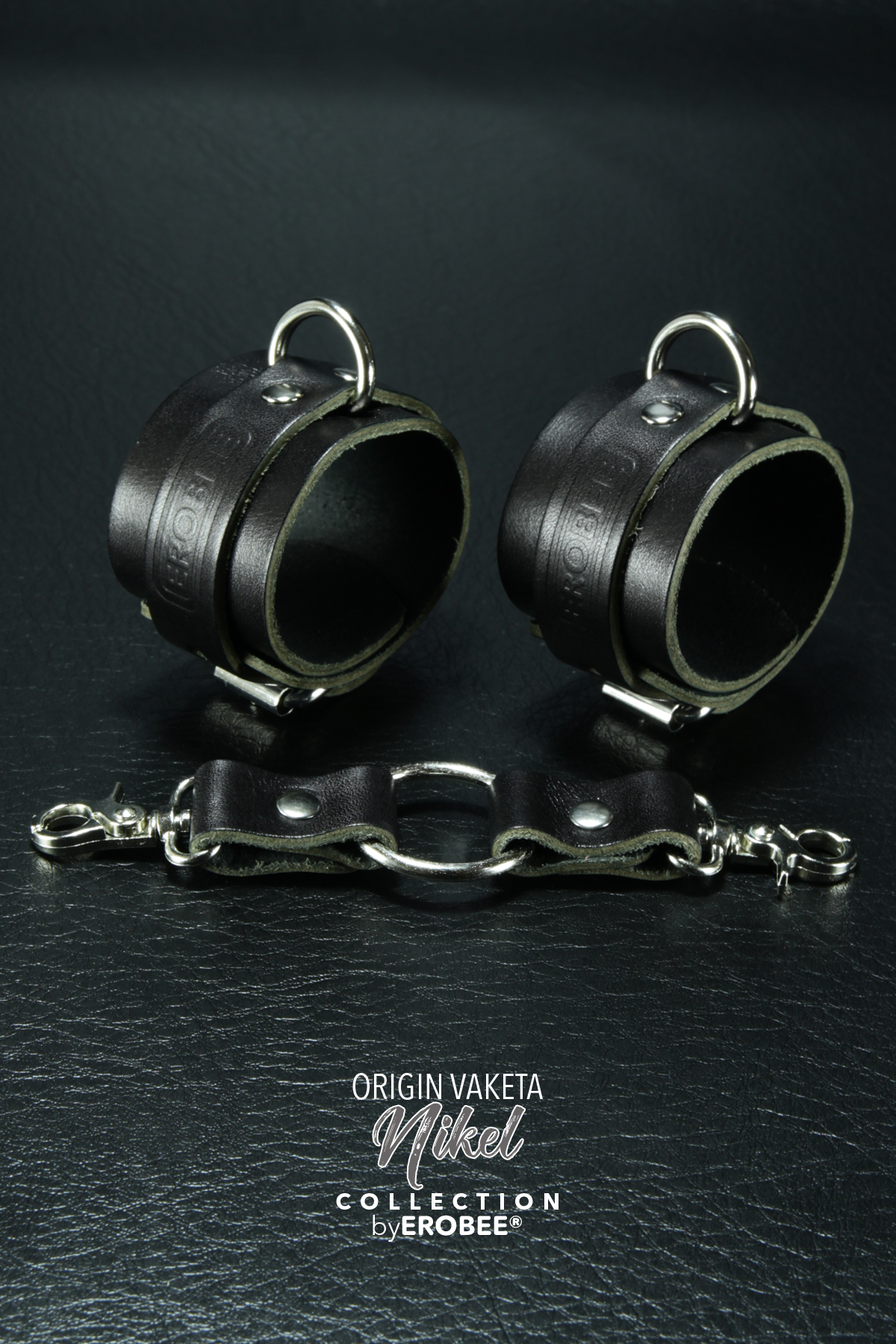 Erobee Vaketa Hakiki Deri Fantazi Kelepçe | Profesyonel BDSM Cuff Origin Serisi - Siyah Erobee Vaketa Hakiki Deri Fantazi Kelepçe | Profesyonel BDSM Cuff Origin Serisi - Siyah