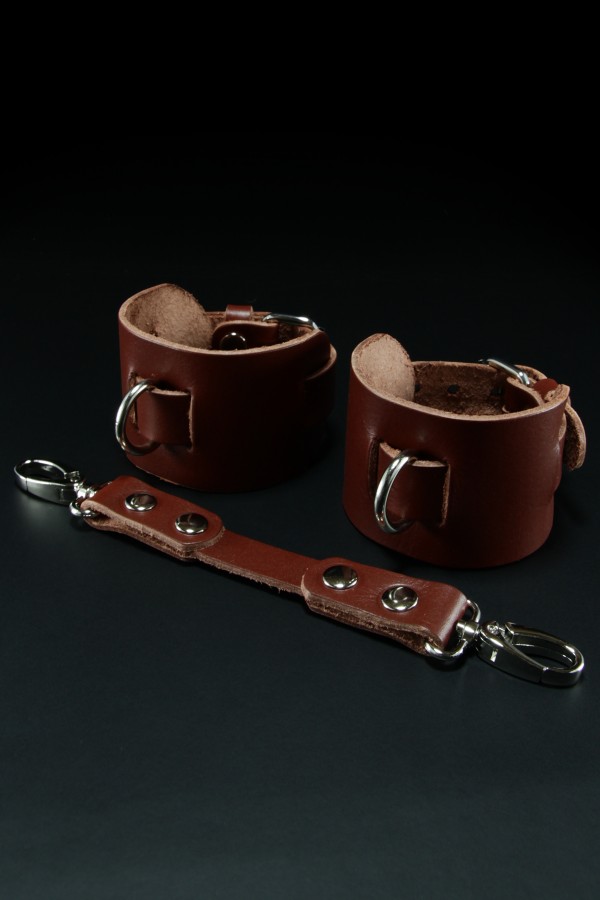 Erobee Hakiki Deri Ayak Kelepçesi | Özel Tasarım Ankle Cuff Between Serisi - Taba Erobee Hakiki Deri Ayak Kelepçesi | Özel Tasarım Ankle Cuff Between Serisi - Taba